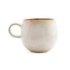 Mug en céramique rond blanc La tasse Cascais M ensemble de 6