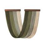 Tenture murale en macramé scandinave