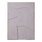 Toile en relief sable 50x70 cm