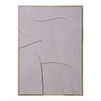 Toile en relief sable 50x70 cm