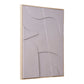 Toile en relief sable 50x70 cm