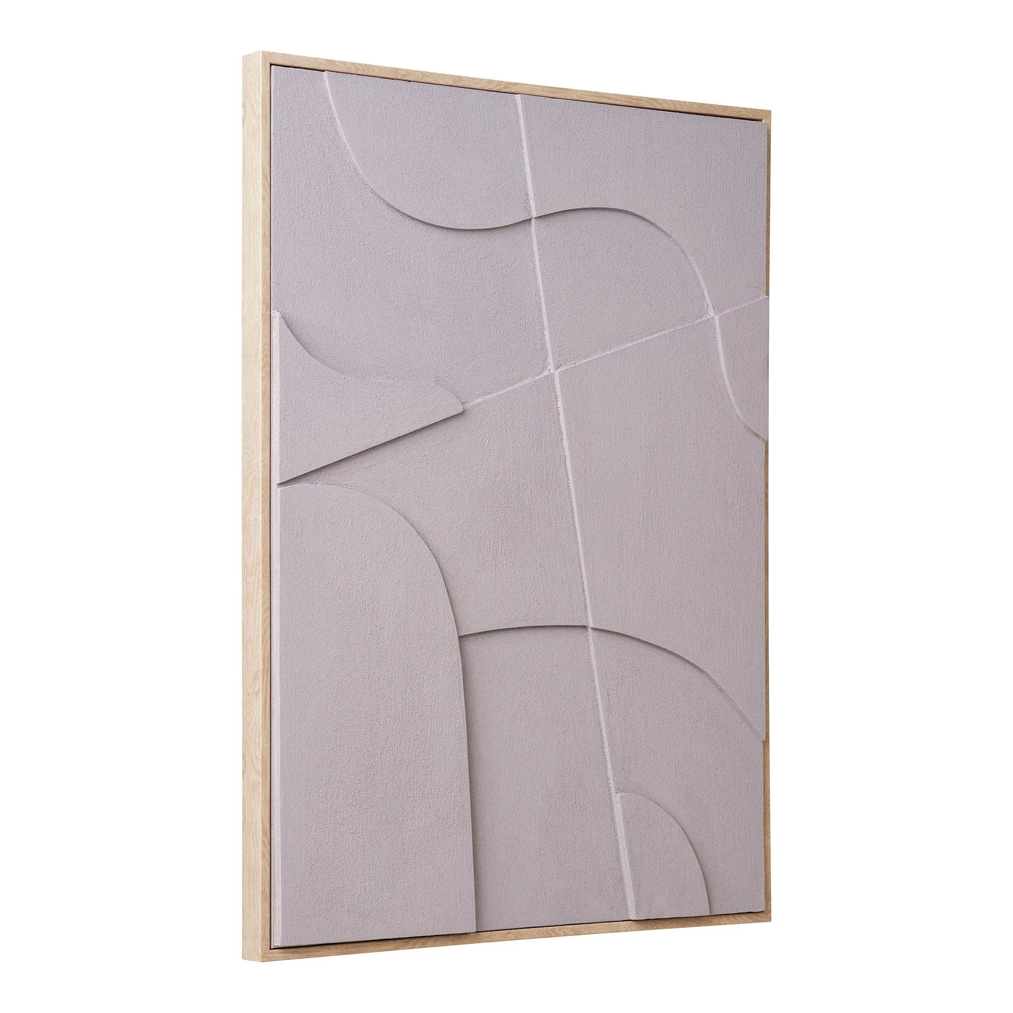 Toile en relief sable 50x70 cm