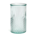 Verre bleu en verre recyclé - 13,5 cm