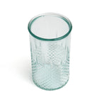 Verre bleu en verre recyclé - 13,5 cm