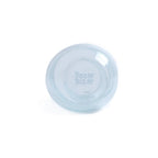 Verre en verre recyclé transparent – Finition bleu clair – H11 cm
